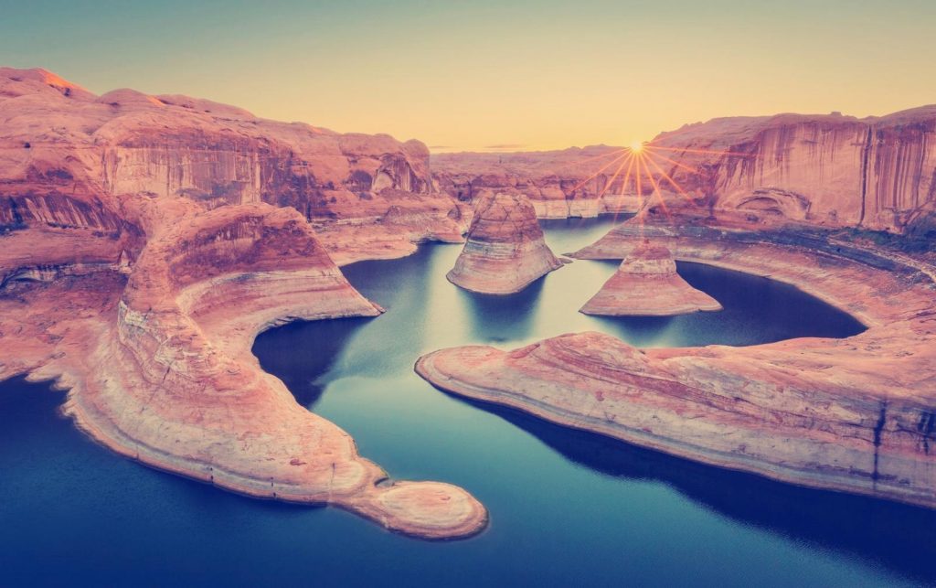 Der Reflection Canyon in Utah. Foto Credit: Kane County Office of Tourism