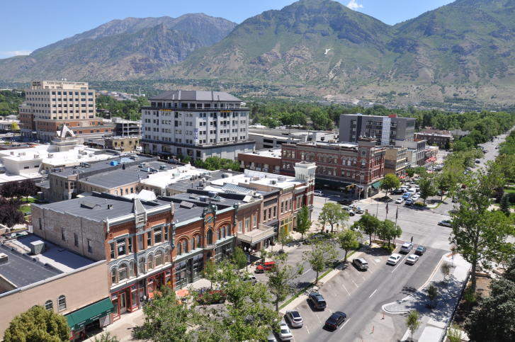 Foto Stadtzentrum von Provo_Credit_Utah Valley Convention & Visitors Bureau